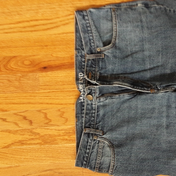 LANDS END Mens Jeans 38 Traditional Fit Very Good Condition - Picture 2 of 4